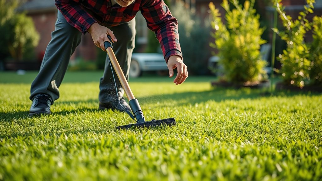 Dethatching